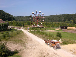 The Ferris wheel in the Franconian Wonderland