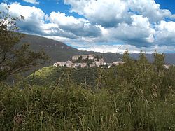 Panorama of Rocca Sinibalda