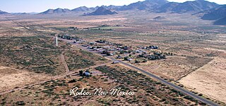 <span class="mw-page-title-main">Rodeo, New Mexico</span> Census-designated place in New Mexico, United States