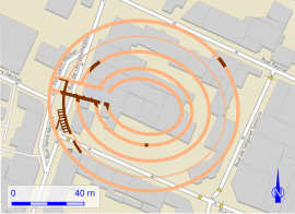 Plan de l'amphithéâtre.