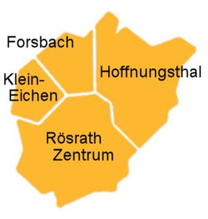 Rösrath: Geografie, Geschichte, Religion