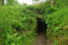 Roman workings at Dolaucothi gold mine