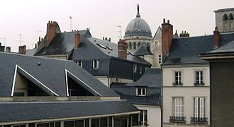 Slate roofs of Tours.