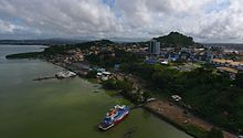 King's Wharf with water taxis in San Fernando STAPP 034 San Fernando Harbour.jpg