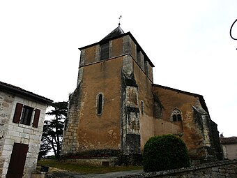 Die spätromanische Kirche von Saint-Crépin