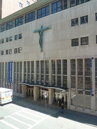 <span class="mw-page-title-main">Shrine of St. Anthony (Boston)</span> Building in Arch St. Boston, MA