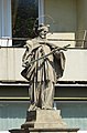 Statue of John of Nepomuk on Senatorska Street, Warsaw.