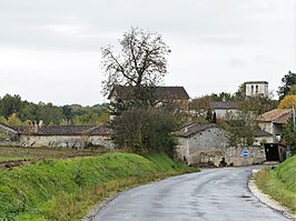 Gezicht op Sainte-Eulalie-d'Eymet