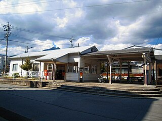Sakuramachi Station (Nagano) Railway station in Iida, Nagano Prefecture, Japan