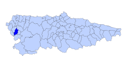 San Martín de Oscos - Localizazion