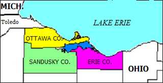 <span class="mw-page-title-main">Sandusky Bay</span> Bay on Lake Erie in Ohio