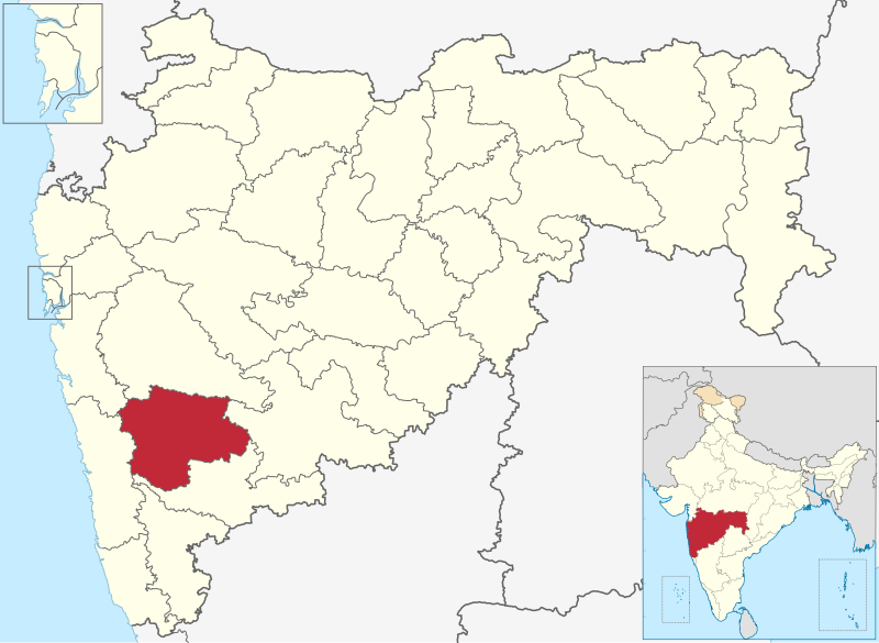 File:Satara in Maharashtra (India).svg