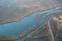 Der Savannah River bei Augusta