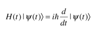 The Schrödinger Equation