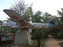 Самолет Sea Hawk Changampuzha Park Edappilly.JPG