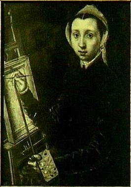 Zelfportret van Catharina van Hemessen