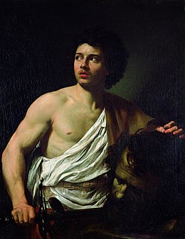 David with the Head of Goliath (1620–1622), Palazzo Bianco, Genoa