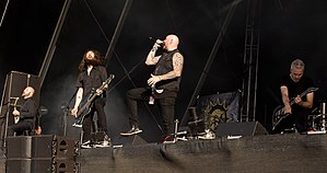 Soilwork performing in 2016