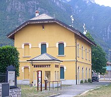 L'ex stazione ferroviaria