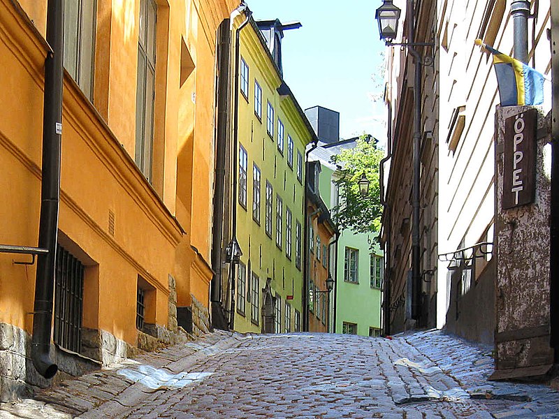 File:Stockholm - Old Town, Street.jpg