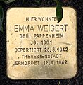 image=https://commons.wikimedia.org/wiki/File:Stolperstein_Spanische_Allee_10_(Nikol)_Emma_Weigert.jpg?uselang=de