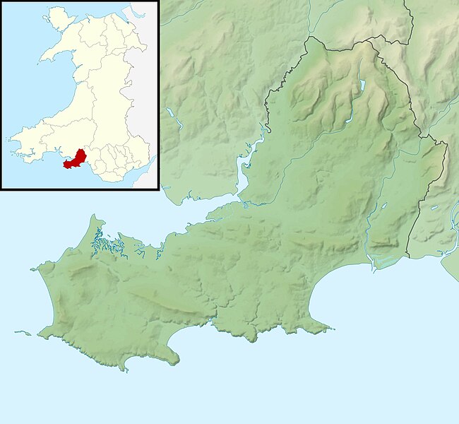 File:Swansea UK relief location map.jpg