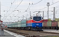 カザフスタン鉄道（2016年撮影）