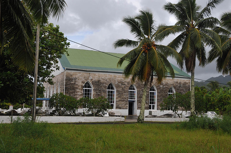 File:TITIKAVEKA CHURCH, RAROTONGA, COOK ISLANDS.jpg