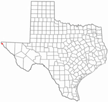 Location in the state of Texas