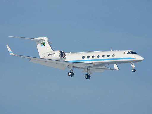 Tanzania Gulfstream G550