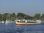 The ferry "Feen-Grotte" on the Havel