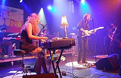 The Hush Sound esiintymässä vuonna 2008.