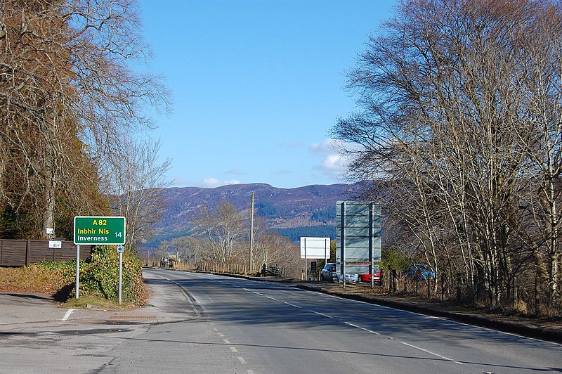 File:The Inverness Road (the A82) - geograph.org.uk - 3399120.jpg