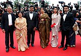 The Minister of State (Independent Charge) for Tourism, Shri K. Chiranjeevi was accorded red carpet welcome at the Cannes Film Festival, France on May 20, 2013.jpg