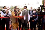 Thumbnail for File:The Union Minister for Minority Affairs, Shri Mukhtar Abbas Naqvi along with the Minister of State for Minority Affairs, Shri Kiren Rijiju inaugurating the Hunar Haat, in New Delhi on November 11, 2020.jpg