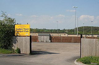 The Bill Stokeld Stadium, Carlton Town F.C.'s home ground since the early 1990s