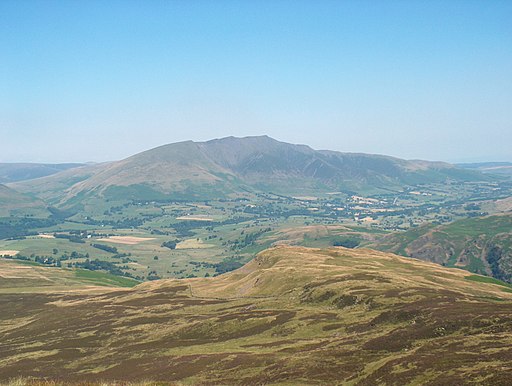 The view north east from Walla Crag - geograph.org.uk - 1734992