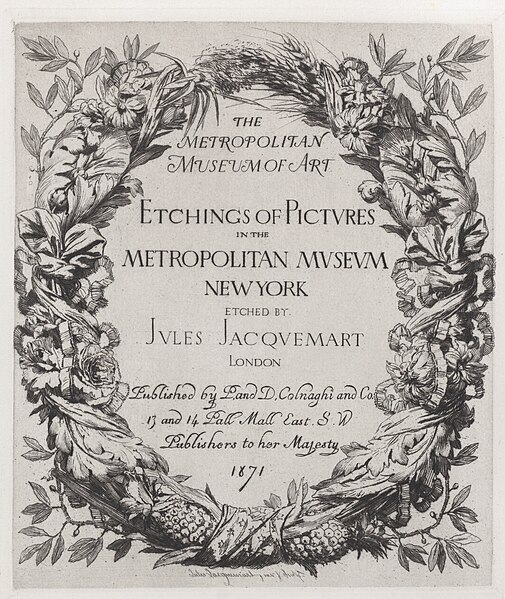 File:Title page, Etchings of Pictures in the Metropolitan Museum New York Met DP886859.jpg