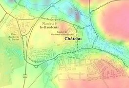 Topographie de Nanteuil.