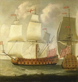 painting of a ship by Sailmaker