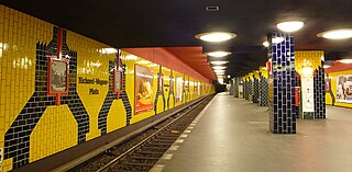 Richard-Wagner-Platz (Berlin U-Bahn) Station of the Berlin U-Bahn