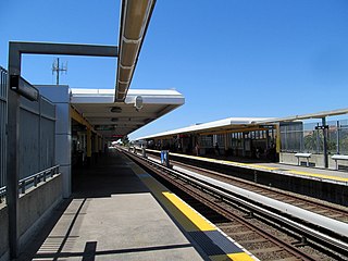 Union City station Rapid transit station in San Francisco Bay Area