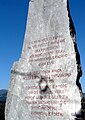 Monumento a Valeriano, Vezzano Ligure, Liguria, Italia