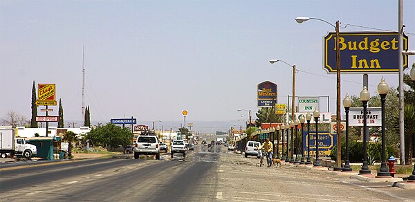 Bus. I-10-D in Van Horn