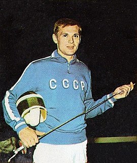 Vasyl Stankovych Ukrainian fencer