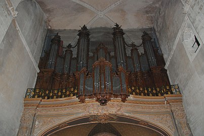 Cathédrale Notre-Dame de Verdun, grand orgue.