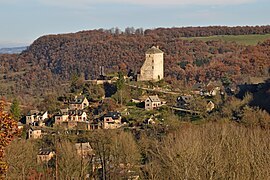 Eine allgemeine Ansicht von Muret-le-Château