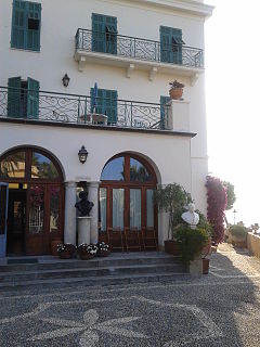 Villa Garnier Building in Bordighera, Italy