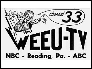 <span class="mw-page-title-main">WEEU-TV</span> Television station in Reading, Pennsylvania (1953–1955)