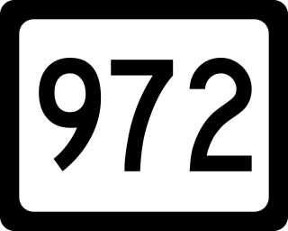 <span class="mw-page-title-main">West Virginia Route 972</span> State highway in West Virginia, United States